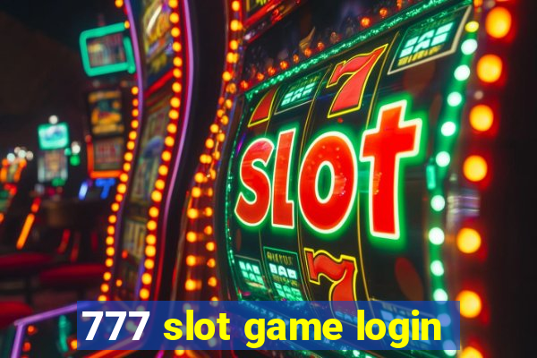 777 slot game login