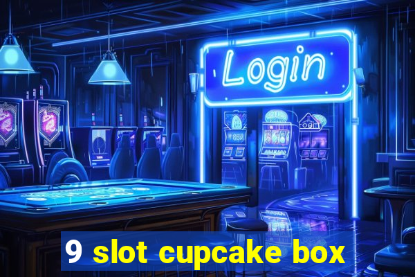 9 slot cupcake box