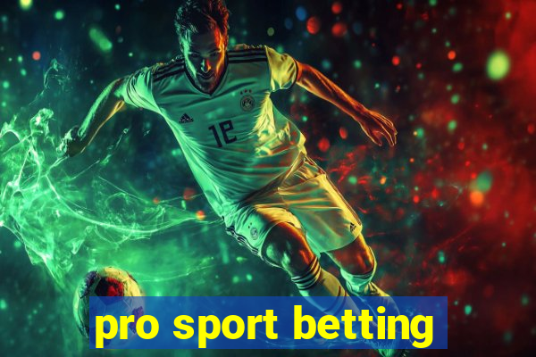 pro sport betting