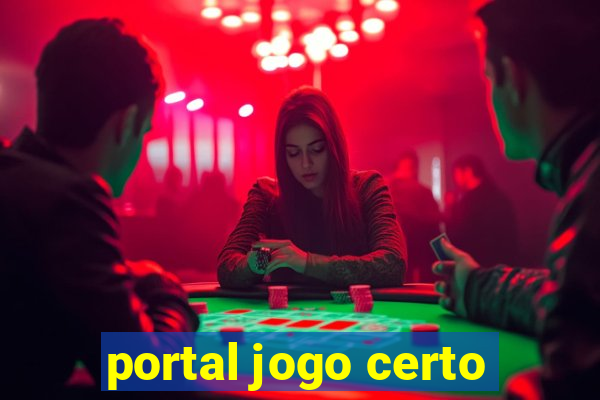 portal jogo certo