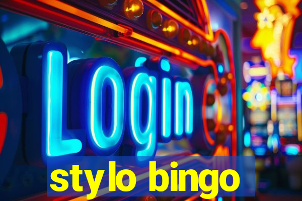 stylo bingo