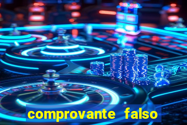 comprovante falso de 50 reais