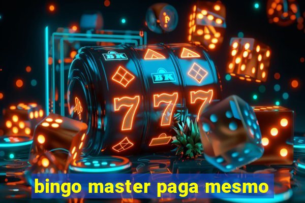 bingo master paga mesmo