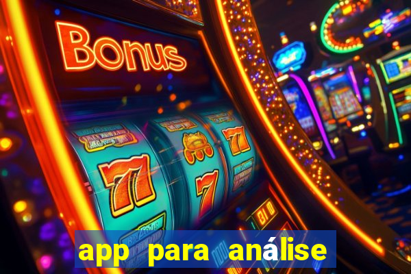 app para análise de jogos