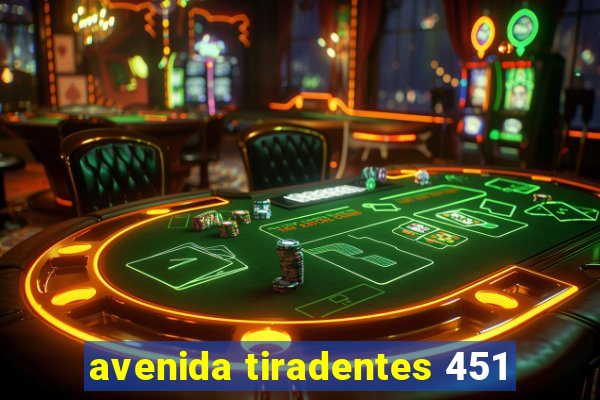 avenida tiradentes 451