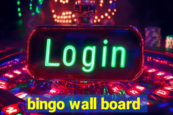 bingo wall board