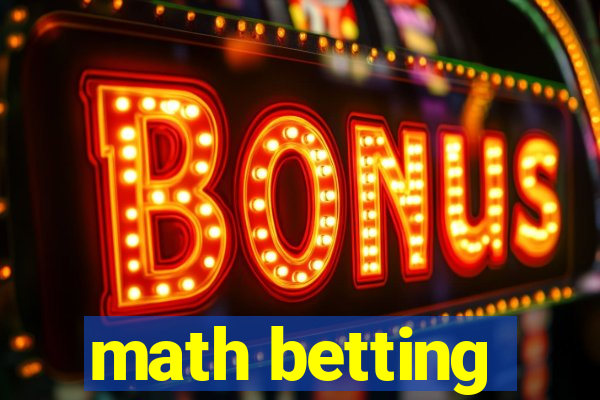 math betting