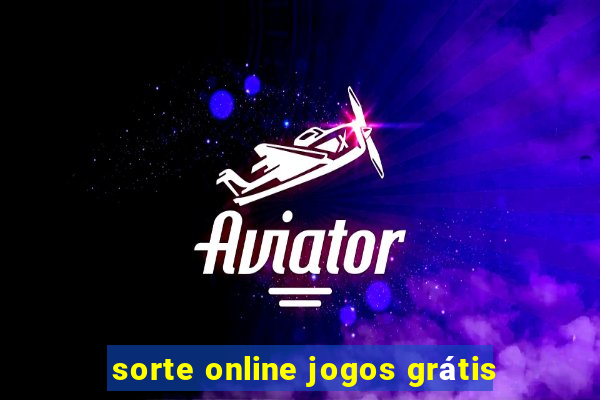 sorte online jogos grátis