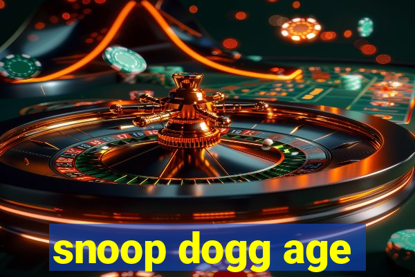 snoop dogg age