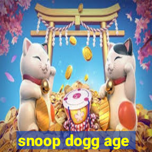 snoop dogg age