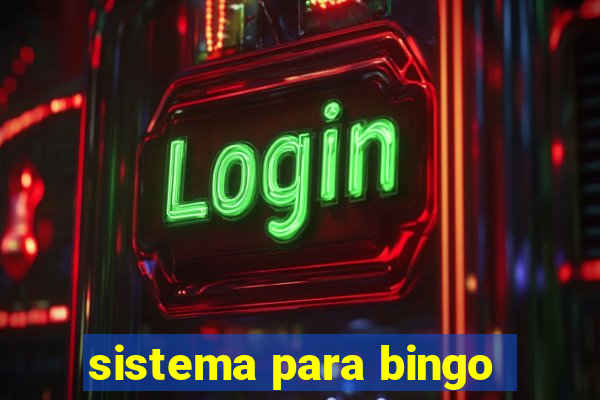 sistema para bingo