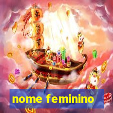 nome feminino