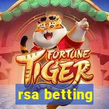 rsa betting