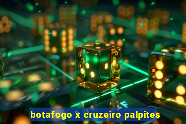 botafogo x cruzeiro palpites