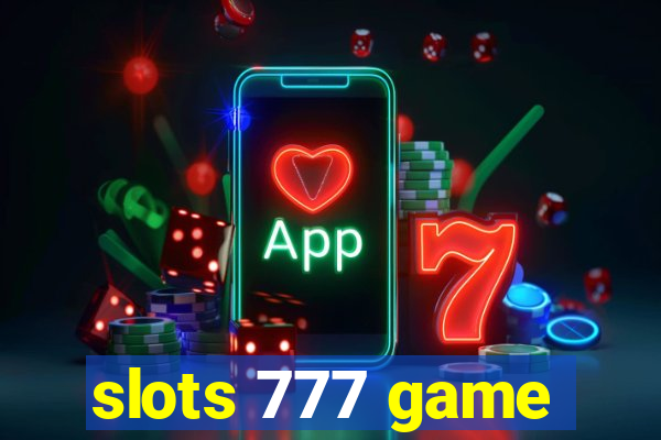 slots 777 game