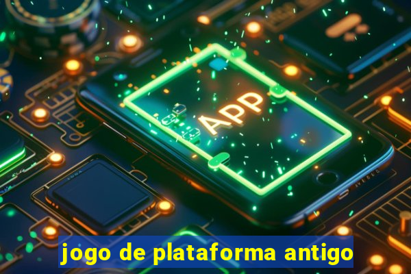 jogo de plataforma antigo