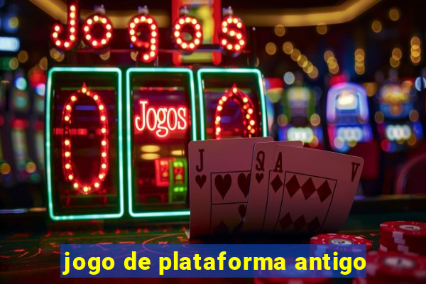 jogo de plataforma antigo