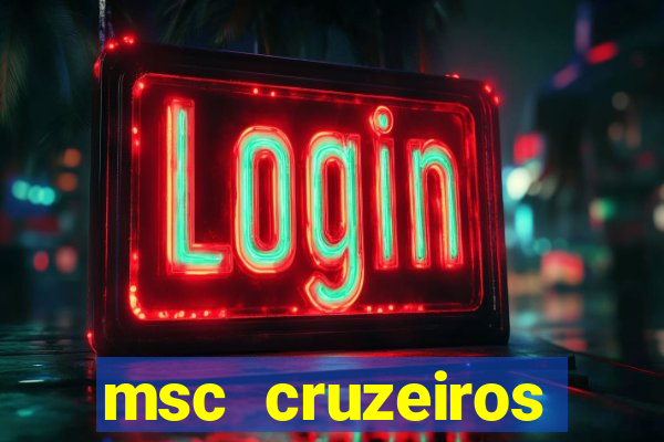 msc cruzeiros trabalhe conosco