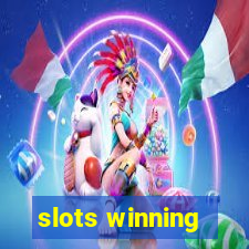 slots winning