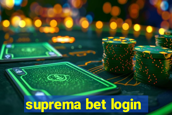 suprema bet login