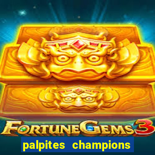 palpites champions league hoje