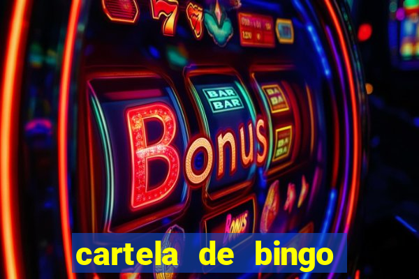 cartela de bingo ate 50