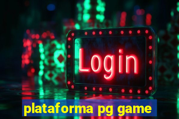 plataforma pg game