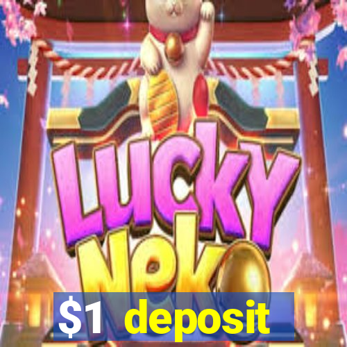 $1 deposit microgaming casino