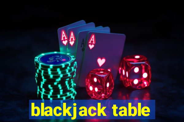 blackjack table