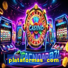 plataformas com bonus sem deposito