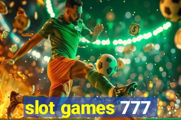 slot games 777