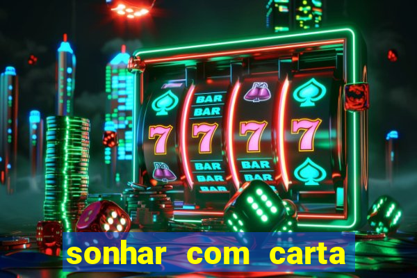 sonhar com carta livro dos sonhos