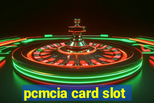 pcmcia card slot