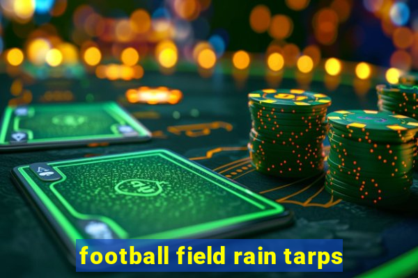 football field rain tarps