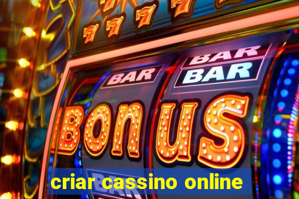 criar cassino online