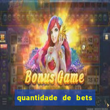 quantidade de bets no brasil