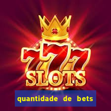 quantidade de bets no brasil