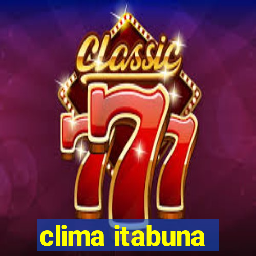 clima itabuna