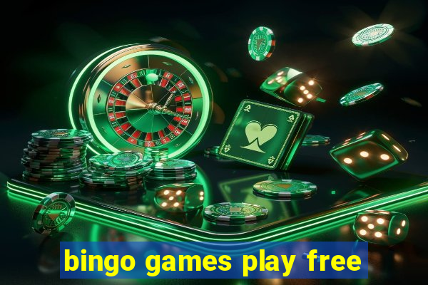 bingo games play free