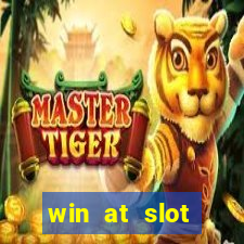 win at slot machines in casinos