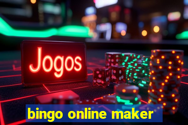 bingo online maker