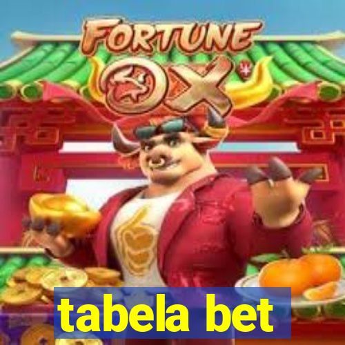 tabela bet