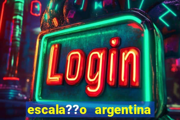 escala??o argentina x colombia