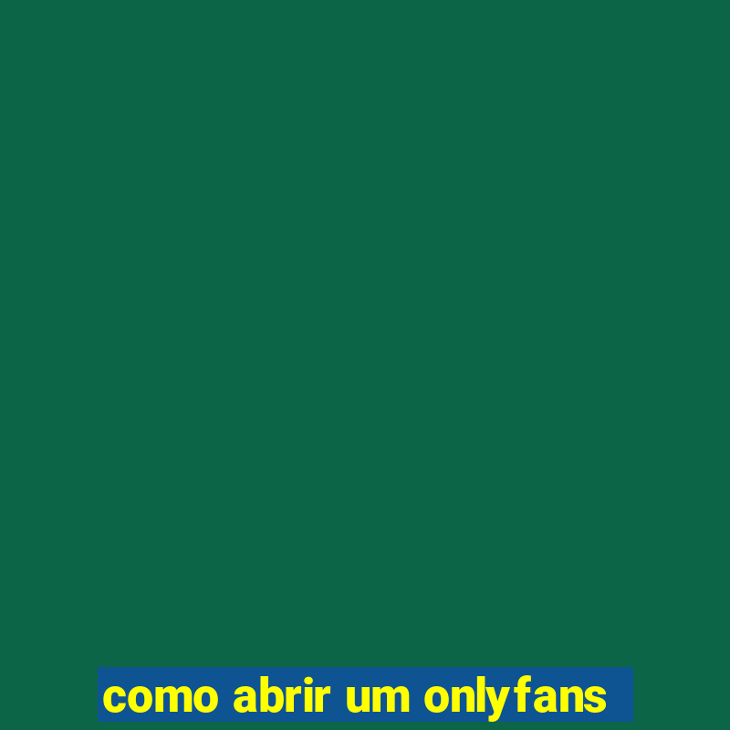 como abrir um onlyfans