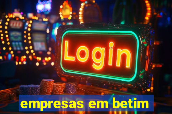 empresas em betim