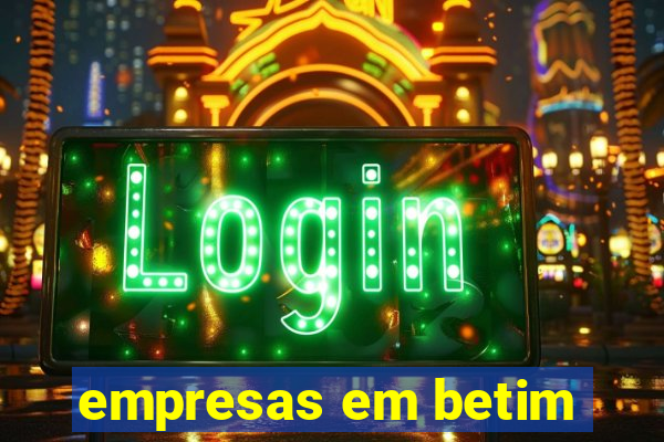 empresas em betim