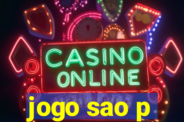 jogo sao p