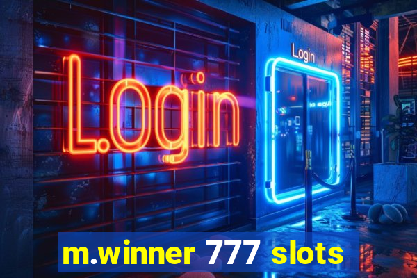 m.winner 777 slots