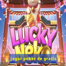 jogar poker de gratis