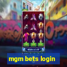 mgm bets login